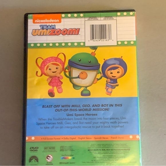 3 for 12 / 6 for $20 | Nickelodeon Team Umizoomi UMI SPACE HEROES DVD - Picture 2 of 2
